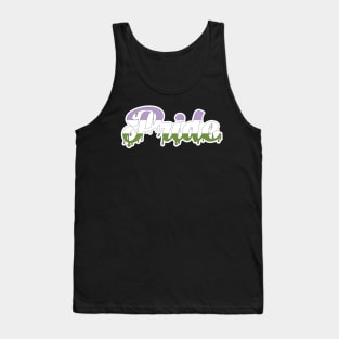 Genderqueer Pride Drip Tank Top